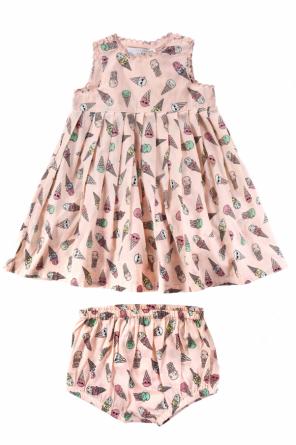 Patterned pleated dress, zdjęcie 2 Patterned pleated dress od Stella McCartney Kids